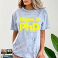Pretty Huge Dick Joke Graduation PhD Humor Comfort Color Blast T-Shirt Ocean