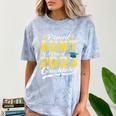 Proud Aunt Of a Class Of 2023 Graduate Senior Graduation Comfort Color Blast T-Shirt Ocean