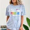 Proud Aunt Of A Pre-K 2025 Graduate Class Of 2025 Graduation Comfort Color Blast T-Shirt Ocean