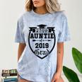 Proud Auntie Of a 2019 Grade Aunt Graduation Comfort Color Blast T-Shirt Ocean