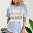 Proud Auntie Of 2022 Graduate Class 2022 Graduation Leopard Comfort Color Blast T-Shirt Ocean