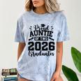 Proud Auntie Of Two 2026 Graduates Graduation Comfort Color Blast T-Shirt Ocean