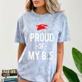 Proud Of My BS Graduation Bachelor's Degree T-Shirt Comfort Color Blast T-Shirt Ocean