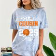 Proud Cousin Of A 2025 Senior Basketball Graduation Comfort Color Blast T-Shirt Ocean