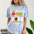 Proud Dad Of 2023 Pre K Graduate Graduation Comfort Color Blast T-Shirt Ocean