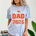 Proud Dad Of A 2026 Senior Basketball Graduation Family Comfort Color Blast T-Shirt Ocean