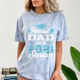 Proud Dad Of a Class Of 2021 Senior Graduate Graduation Comfort Color Blast T-Shirt Ocean