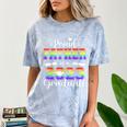 Proud Father Of 2023 Graduate Class 2023 Graduation Family Comfort Color Blast T-Shirt Ocean
