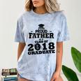 Proud Father Of A Class Of 2018 Graduate Tee Graduation Z1 Comfort Color Blast T-Shirt Ocean