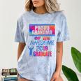 Proud Grandma Of A 2019 Graduate Senior Class Graduation Comfort Color Blast T-Shirt Ocean