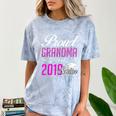 Proud GRANDMA Of A Class 2019 Senior Graduation Comfort Color Blast T-Shirt Ocean