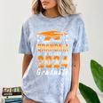 Proud Grandma Of A Class Of 2024 Matching Family Graduation Comfort Color Blast T-Shirt Ocean