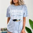 Proud Grandma Graduation Class Of 2018 Graduate Comfort Color Blast T-Shirt Ocean