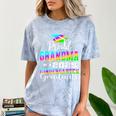Proud Grandma Of Kindergarten Graduate 2025 Graduation Comfort Color Blast T-Shirt Ocean