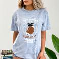 Proud Grandpa Of a 2026 Football Senior Graduation Comfort Color Blast T-Shirt Ocean