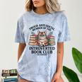 Proud Introverted Book Club Anti Social Reader Pet Cat Comfort Color Blast T-Shirt Ocean Proud Introverted Book Club Anti Social Reader Pet Cat Comfort Color Blast T-Shirt Ocean