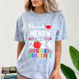 Proud MEMAW Of 2024 Pre-K Graduation Graduate Senior 2024 Comfort Color Blast T-Shirt Ocean