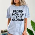 Proud Mom Of A 2018 Graduate Mama Graduation Comfort Color Blast T-Shirt Ocean
