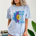 Proud Mom Of a 2022 Senior Shirt Graduation 2022 Women's Comfort Color Blast T-Shirt Ocean