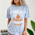 Proud Mom Of Basketball Senior 2026 Graduation Comfort Color Blast T-Shirt Ocean