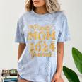 Proud Mom Of a Class Of 2024 Graduate Senior Graduation Comfort Color Blast T-Shirt Ocean