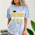 Proud Mom Of A Class Of 2026 Graduate Senior Gold Graduation Comfort Color Blast T-Shirt Ocean