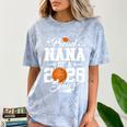 Proud Nana Of A 2026 Senior Basketball Graduation Comfort Color Blast T-Shirt Ocean