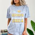 Proud Nephew Of 5th Grade Graduate 2024 Family Graduation Comfort Color Blast T-Shirt Ocean