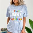 Proud NEPHEW Of A 8th Grade Graduate Graduation 2024 Class Comfort Color Blast T-Shirt Ocean