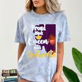 Proud Queen PhD Graduate PhD Graduation Doctorate Comfort Color Blast T-Shirt Ocean