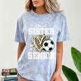 Proud Sister Of A 2026 Senior Soccer Graduation Leopard Comfort Color Blast T-Shirt Ocean