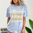 Proud Step Dad Of A Class Of 2025 Graduate Senior Graduation Comfort Color Blast T-Shirt Ocean