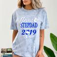 Proud STEPDAD Of A Class 2019 Senior Tshirt Graduation Comfort Color Blast T-Shirt Ocean