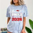 Proud Uncle Of A 2026 Graduate Senior Family Graduation Comfort Color Blast T-Shirt Ocean