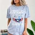 Proud US Air Force Sister Flag Air Force Graduation Sister Comfort Color Blast T-Shirt Ocean