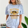 Proud Wrestler Graduation Apparel For Supporters And Seniors Comfort Color Blast T-Shirt Ocean