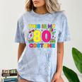 Retro 80's Costume 80s Nostalgia Party Comfort Color Blast T-Shirt Ocean