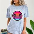 Retro 80s Synthwave Sunset & Palm Trees Retro Nostalgia 80s Comfort Color Blast T-Shirt Ocean Retro 80s Synthwave Sunset & Palm Trees Retro Nostalgia 80s Comfort Color Blast T-Shirt Ocean