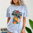 Retro 90s Boombox Nostalgia Party For Music Lovers Men Women Comfort Color Blast T-Shirt Ocean