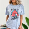 Retro Toon Introvert Sarcasm Anti-Social Nihilism Comfort Color Blast T-Shirt Ocean