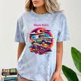 Retro Graphic Print With a Touch Of Nostalgia Comfort Color Blast T-Shirt Ocean