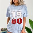 Reunion 1980 Class Of 1980 Reunion 80 Graduation 1980 Comfort Color Blast T-Shirt Ocean