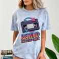 Rewind Good Times Retro VHS Tape Nostalgia 80s 90s Premium Tri-Blend Comfort Color Blast T-Shirt Ocean