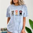 Rock Paper Scissors Hand Game Cute Paw Cat Introvert Comfort Color Blast T-Shirt Ocean Rock Paper Scissors Hand Game Cute Paw Cat Introvert Comfort Color Blast T-Shirt Ocean