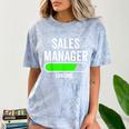 Sales Manager Loading Graduation Graduate New Job Comfort Color Blast T-Shirt Ocean