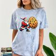 Santa Holding Cookie Xmas Baker Introvert Christmas Comfort Color Blast T-Shirt Ocean Santa Holding Cookie Xmas Baker Introvert Christmas Comfort Color Blast T-Shirt Ocean