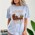Santa Has The Right Idea Introvert Christmas Comfort Color Blast T-Shirt Ocean Santa Has The Right Idea Introvert Christmas Comfort Color Blast T-Shirt Ocean