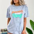 Sarcasm It's How I Hug Sarcastic Humor Introvert Comfort Color Blast T-Shirt Ocean