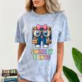 Sarcastic Little MISS SMARTY PANTS Graduation Alumni Game On Comfort Color Blast T-Shirt Ocean