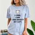 I Came I Saw I Had Anxiety So I Left Introvert Tee Comfort Color Blast T-Shirt Ocean I Came I Saw I Had Anxiety So I Left Introvert Tee Comfort Color Blast T-Shirt Ocean